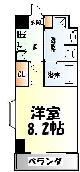 エルスタンザ仙台八幡の物件間取画像