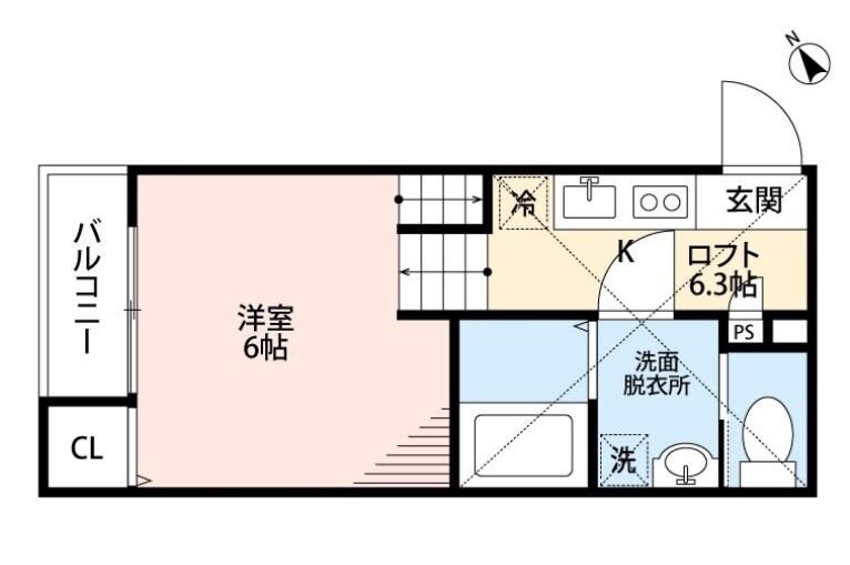 グランドレジデンス旭ヶ丘の物件間取画像