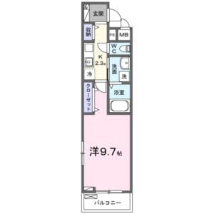 陸前原ノ町駅 徒歩11分 3階の物件間取画像