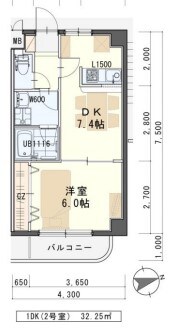 メープル・Ⅰの物件間取画像