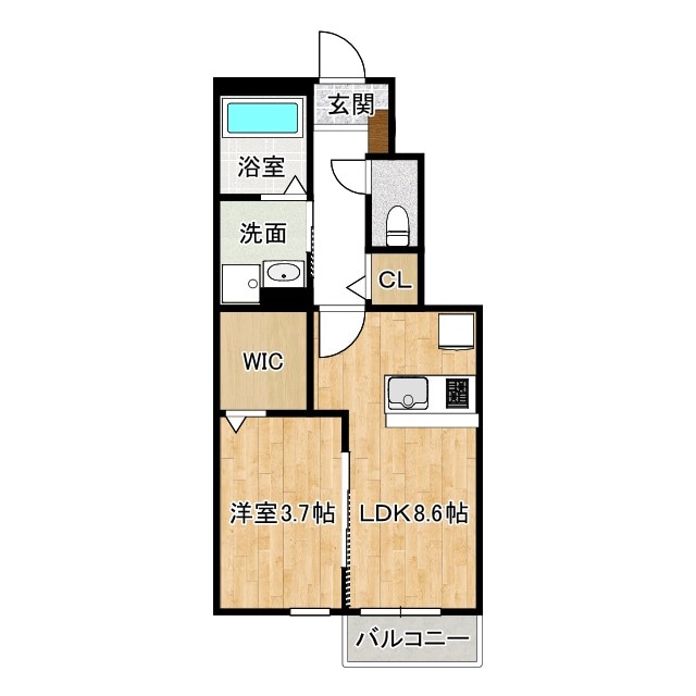 河原町駅 徒歩5分 1階の物件間取画像