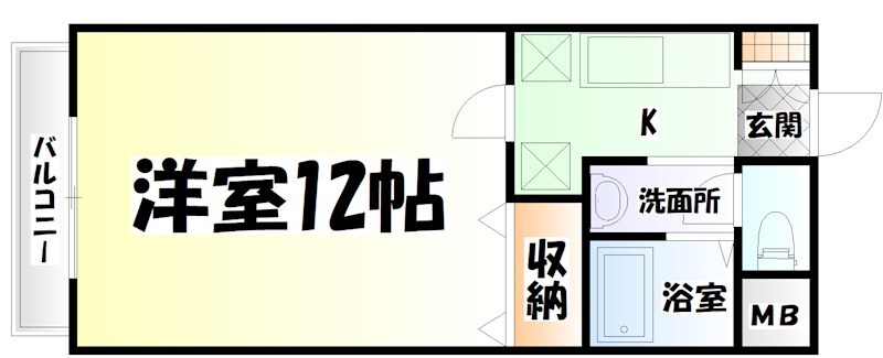 長町南駅 徒歩7分 1階の物件間取画像