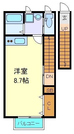 シャイン柏木の物件間取画像