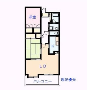 八乙女駅 徒歩7分 2階の物件間取画像