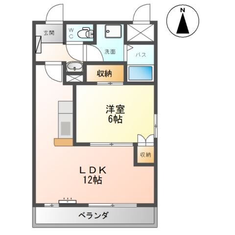 サニープラザ円の物件間取画像