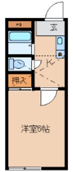 ソレアード六丁目の物件間取画像