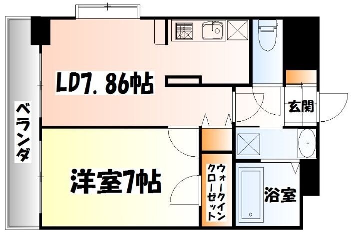 Nasic仙台東口の物件間取画像