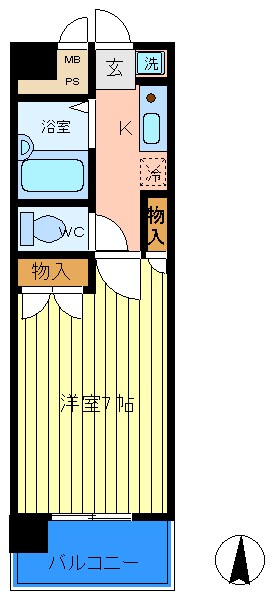 物件間取画像