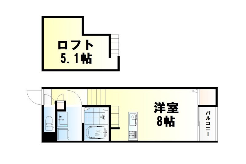 グランドレジデンス北仙台の物件間取画像