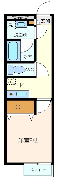 アムール桃花の物件間取画像