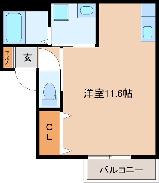 中野栄駅 徒歩10分 2階の物件間取画像