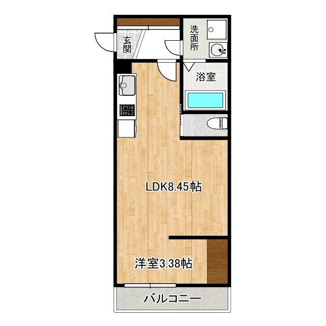 ドレスローザの物件間取画像