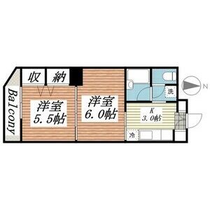 リッツコート宮町の物件間取画像