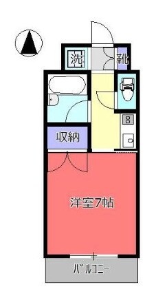 仙台駅 徒歩14分 2階の物件間取画像