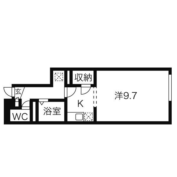 旭ケ丘駅 徒歩17分 1階の物件間取画像