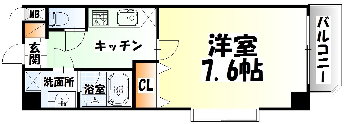 仙台駅 徒歩12分 2階の物件間取画像