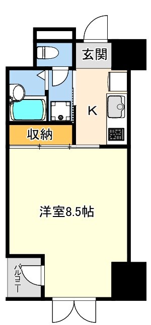 イーストン榴岡の物件間取画像