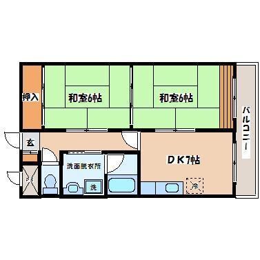 銀杏町レジデンスの物件間取画像