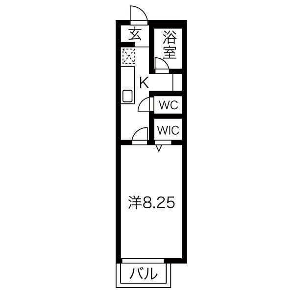 アスコット荒巻中央の物件間取画像