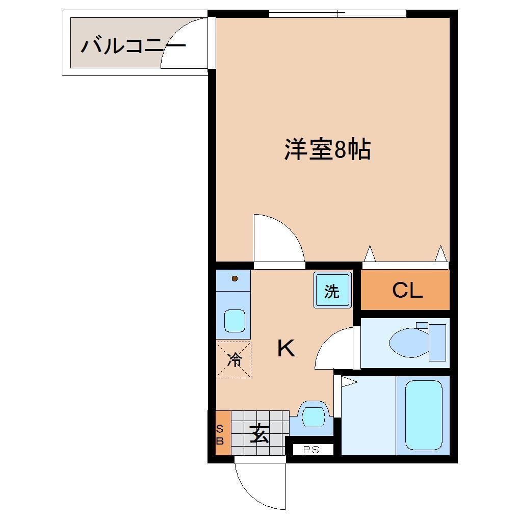 河原町駅 徒歩5分 1階の物件間取画像