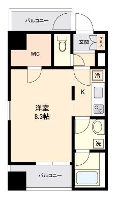 ヴィアーレ北目町の物件間取画像