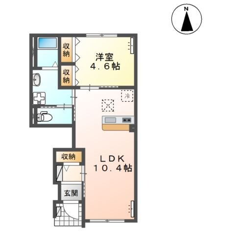 愛子駅 徒歩11分 1階の物件間取画像