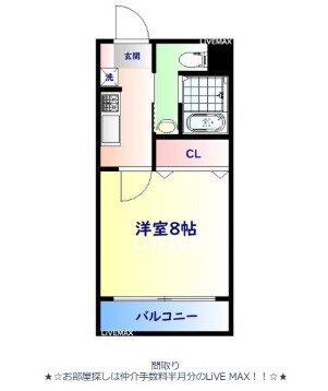 物件間取画像