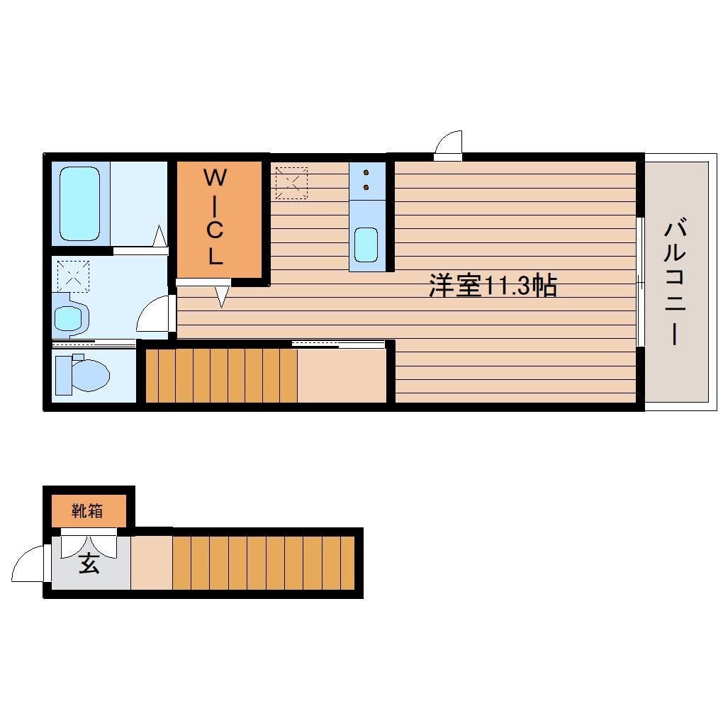 太子堂駅 徒歩11分 2階の物件間取画像