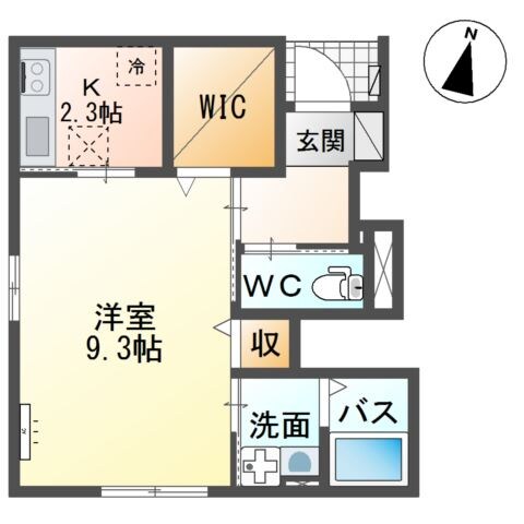 鶴が丘4丁目新築アパートの物件間取画像