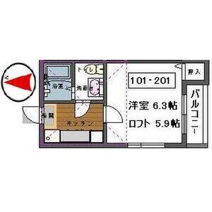 ファミリール山手の物件間取画像