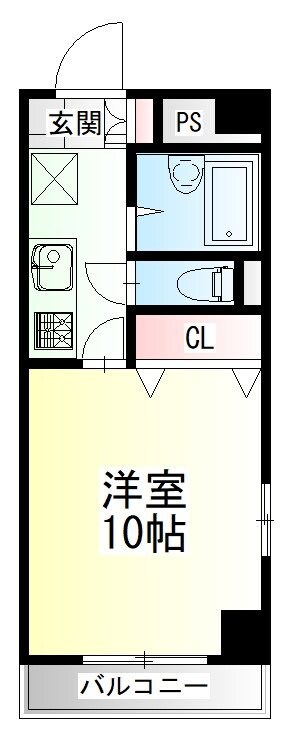 エルスタンザ河原町の物件間取画像