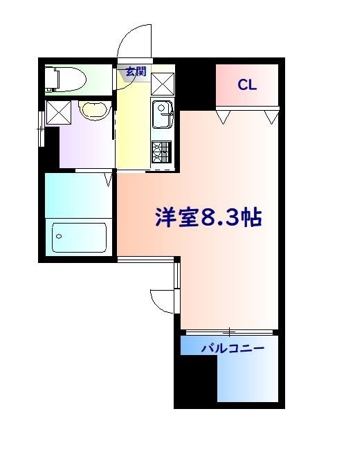 陸前原ノ町駅 徒歩3分 7階の物件間取画像