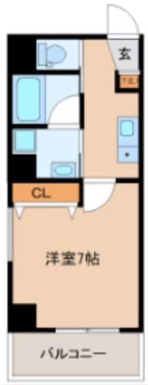 長町駅 徒歩3分 9階の物件間取画像