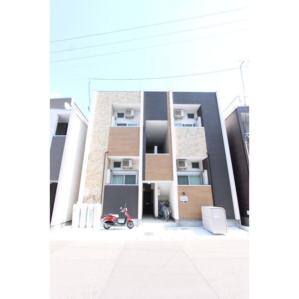 ラフェリオ東仙台の物件外観写真