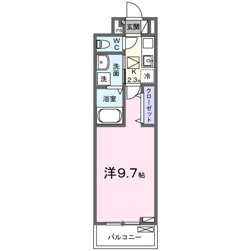 泉中央駅 徒歩12分 1階の物件間取画像