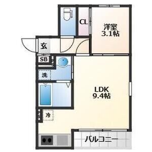 ソルテ二軒茶屋の物件間取画像