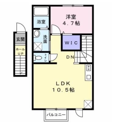 ヴィレッタの物件間取画像