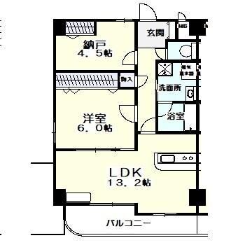 ヴェルビュー川平の物件間取画像