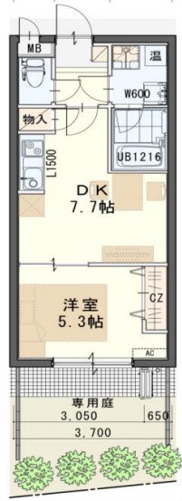 Casa Tuttiの物件間取画像