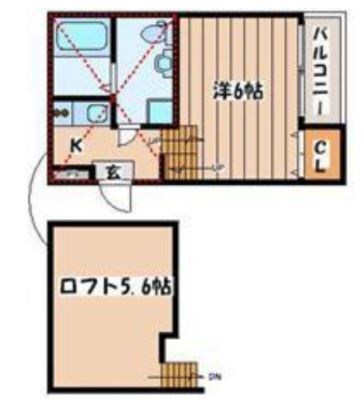 北山駅 徒歩8分 1階の物件間取画像