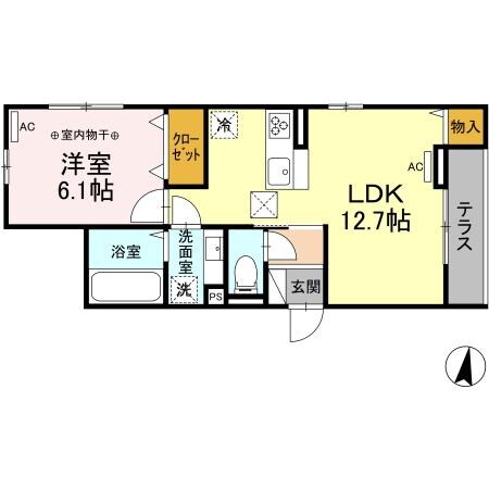 D-room木町通二丁目の物件間取画像