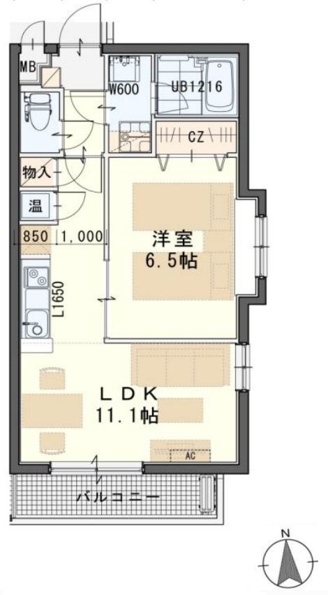 Casa Tuttiの物件間取画像