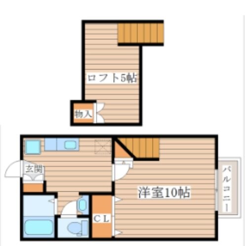 エスポワール・シャトー愛子 Ⅱの物件間取画像