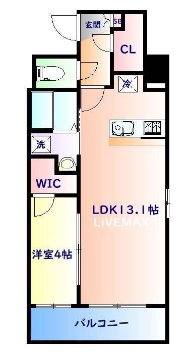 宮城野原駅 徒歩8分 7階の物件間取画像