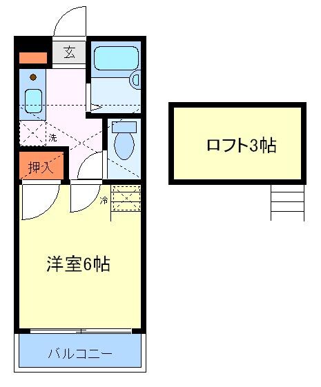 ロフティイーグルの物件間取画像