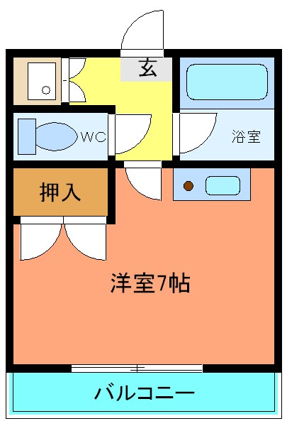 東照宮駅 徒歩15分 1階の物件間取画像