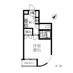 ロイヤルヒルズ銀杏町IIの物件間取画像