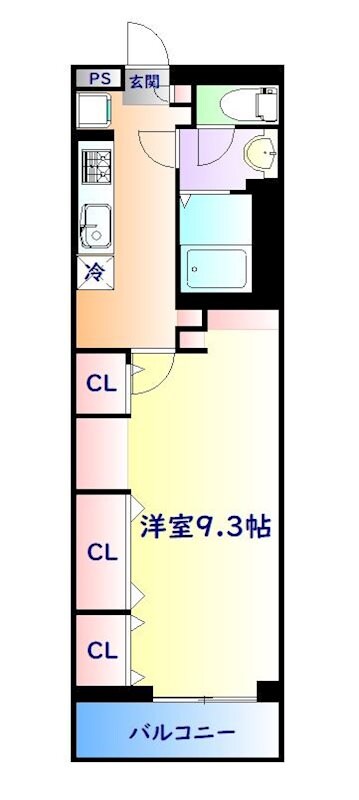 長町南駅 徒歩6分 3階の物件間取画像