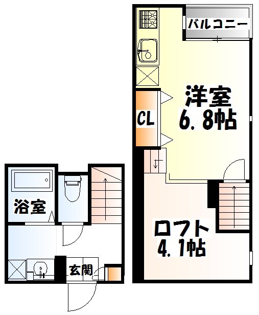 太子堂駅 徒歩9分 2階の物件間取画像