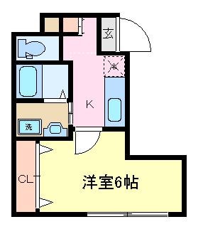 MUSE　SINTERAの物件間取画像